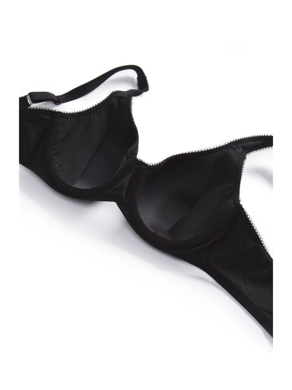 🆕WACOAL Basic Beauty Seamless Spacer Underwire T-Shirt Bra 34DD Black #853192 - Picture 6 of 10